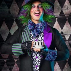 Spirit Halloween Adult Mad Hatter Costume -Cheap Trick Or Treat Hub Store 01596493 c