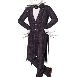 Spirit Halloween Adult Jack Skellington Costume Deluxe - The Nightmare Before Christmas