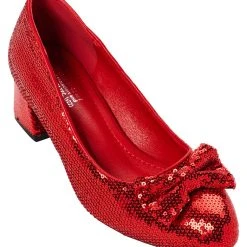 Spirit Halloween Ruby Slipper Sequin Heels - The Wizard of Oz -Cheap Trick Or Treat Hub Store 01597004 c