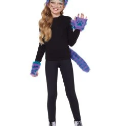 Spirit Halloween Kids Alice Striped Cat Costume Kit