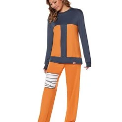 Spirit Halloween Naruto Pajama Set - Naruto Shippuden -Cheap Trick Or Treat Hub Store 01599547 c