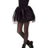 Spirit Halloween Kids Black Tulle Skirt