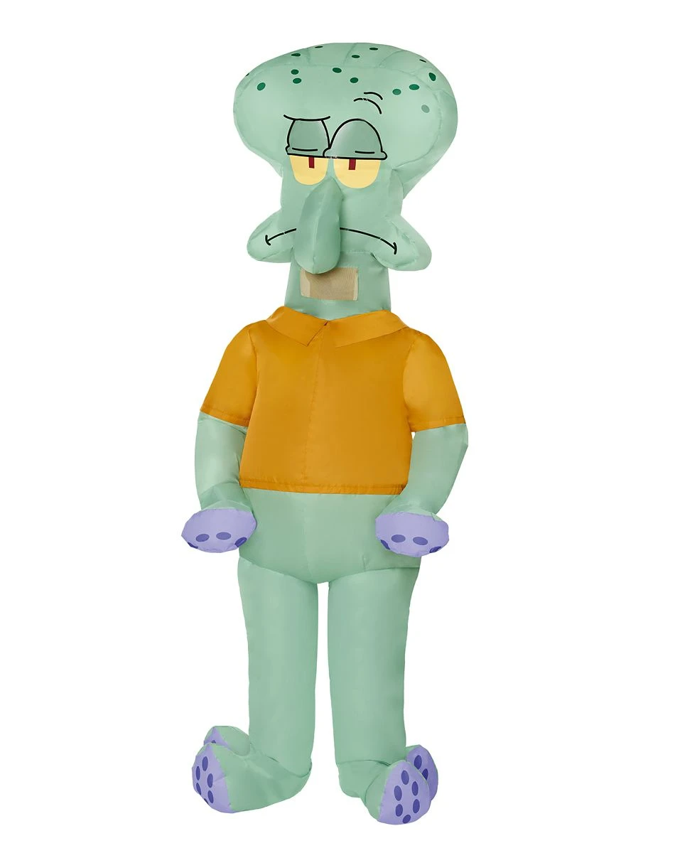 Spirit Halloween Adult Squidward Inflatable Costume 1 Spirit Halloween Adult Squidward Inflatable Costume