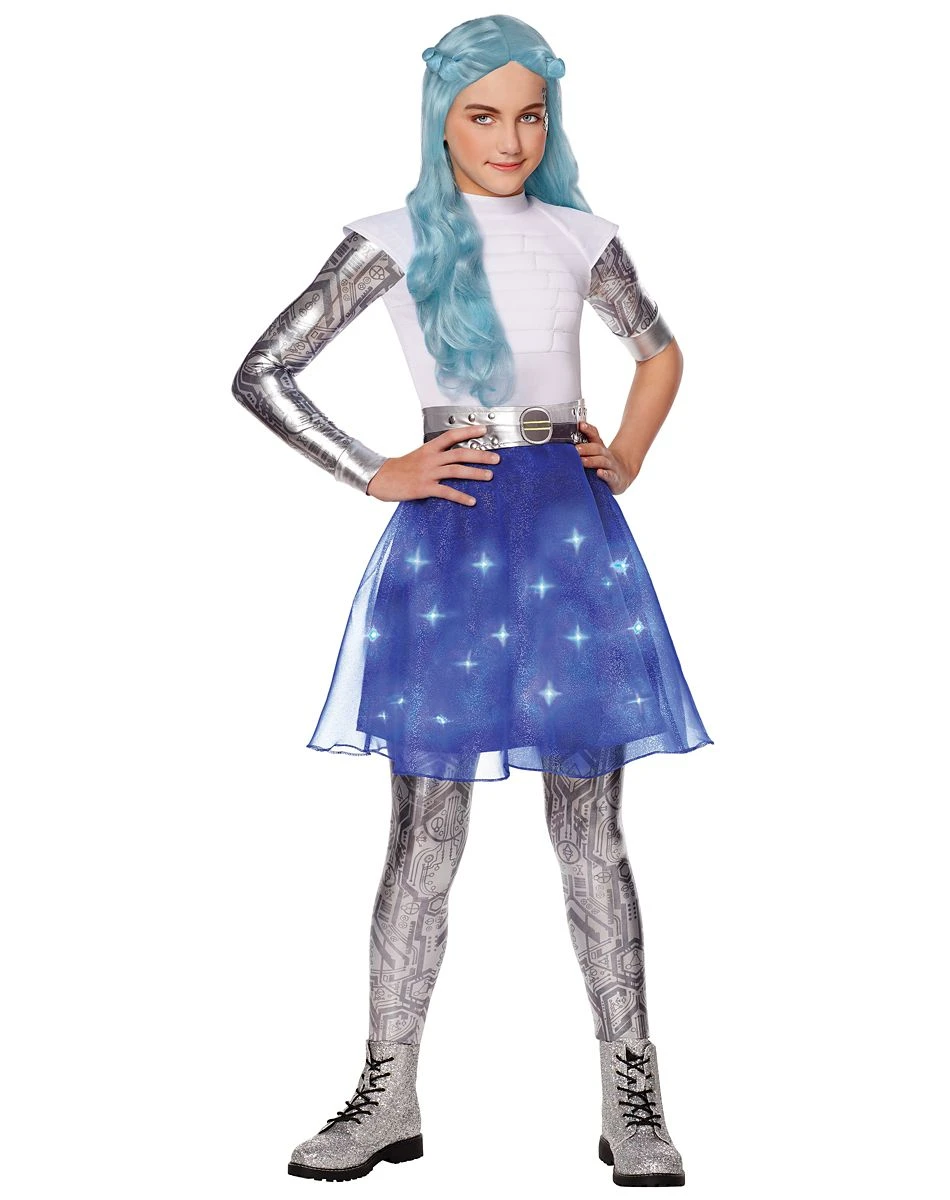 Spirit Halloween Kids Light-Up Addison Alien Costume - Zombies 3 1 Spirit Halloween Kids Light-Up Addison Alien Costume - Zombies 3