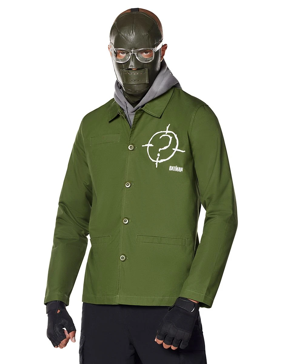 Spirit Halloween Adult The Riddler Jacket - The Batman 1 Spirit Halloween Adult The Riddler Jacket - The Batman