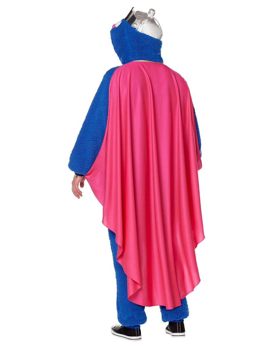 Spirit Halloween Adult Super Grover Union Suit - Sesame Street 2 Spirit Halloween Adult Super Grover Union Suit - Sesame Street - Image 2