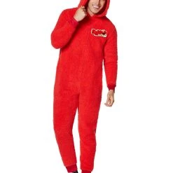 Spirit Halloween Adult Elmo Union Suit - Sesame Street