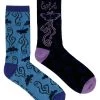 Spirit Halloween Corpse Bride Crew Socks - 2 Pack