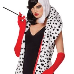 Spirit Halloween Adult Cruella Duster Jacket - Disney Cruella -Cheap Trick Or Treat Hub Store 01602770 c