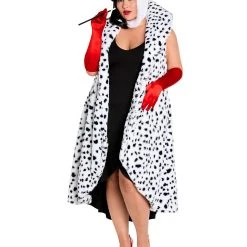Spirit Halloween Adult Cruella Duster Jacket - Disney Cruella -Cheap Trick Or Treat Hub Store 01602770 d