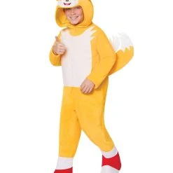 Spirit Halloween Kids Tails One Piece Costume - Sonic the Hedgehog