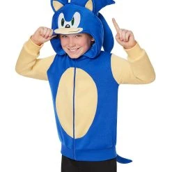 Spirit Halloween Kids Sonic the Hedgehog Hoodie Costume