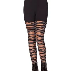 Spirit Halloween Kids Tattered Tights