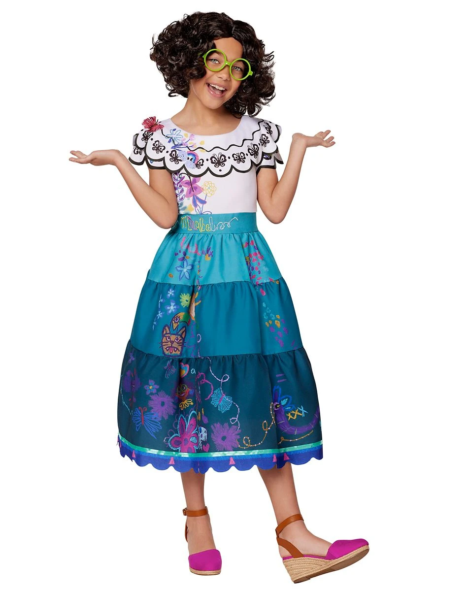 Spirit Halloween Kids Mirabel Dress Costume - Disney Encanto 1 Spirit Halloween Kids Mirabel Dress Costume - Disney Encanto
