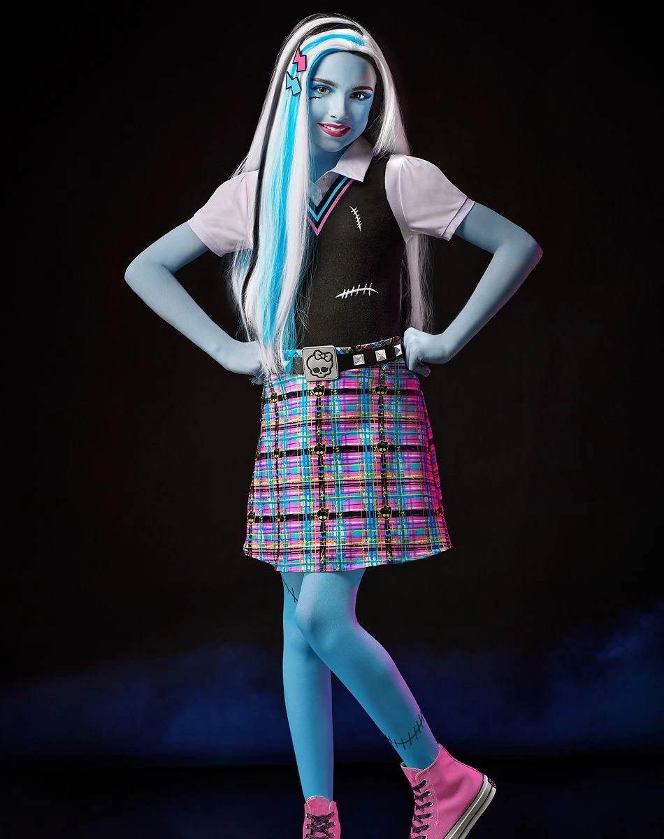 Spirit Halloween Kids Frankie Stein Costume - Monster High 1 Spirit Halloween Kids Frankie Stein Costume - Monster High
