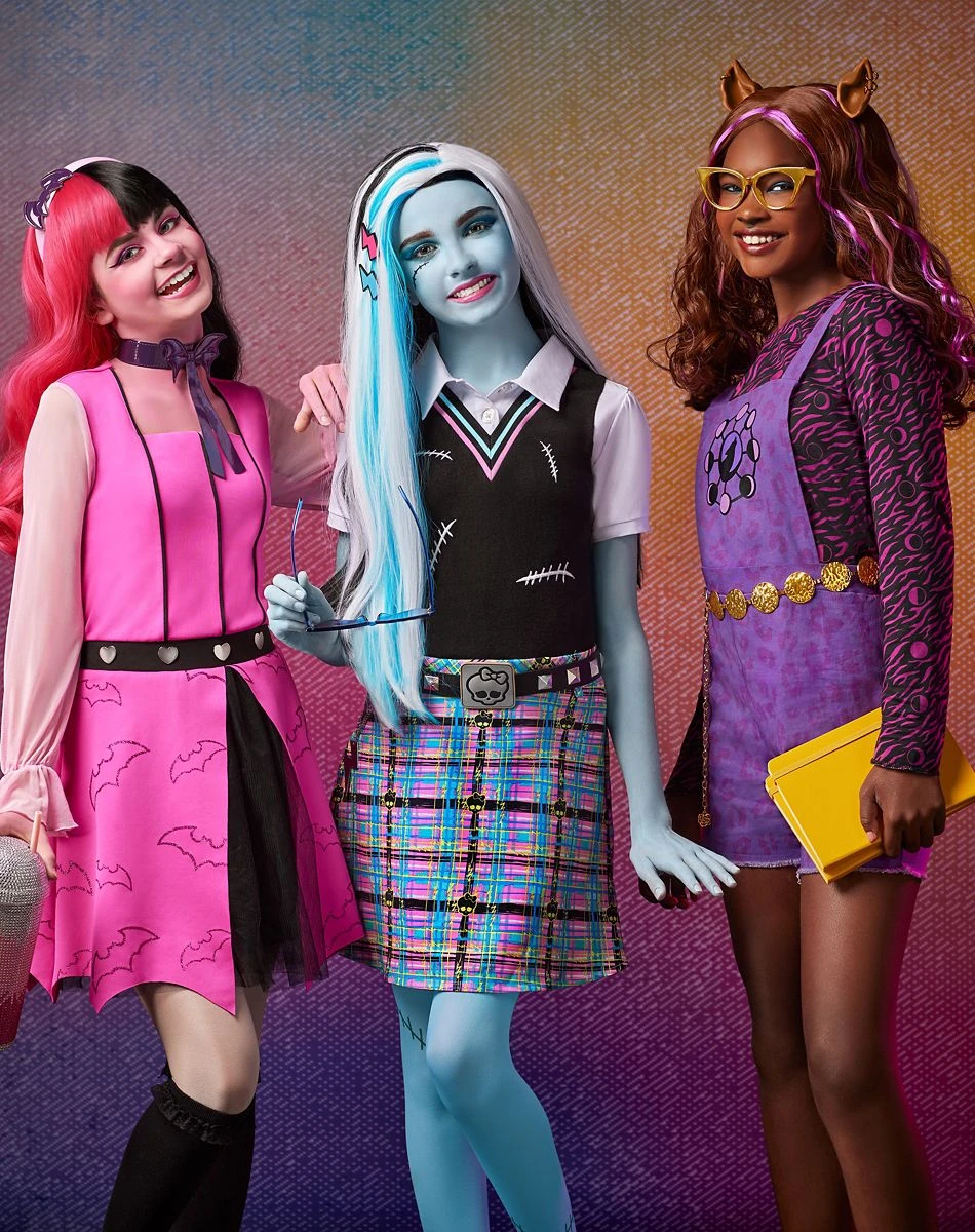 Spirit Halloween Kids Frankie Stein Costume - Monster High 4 Spirit Halloween Kids Frankie Stein Costume - Monster High - Image 4
