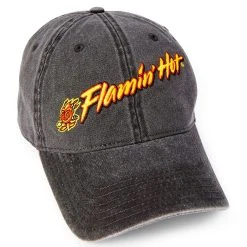 Spirit Halloween Flamin' Hot Cheetos Denim Dad Hat
