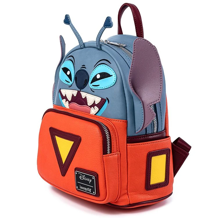 Spirit Halloween Loungefly 626 Stitch Mini Backpack - Lilo & Stitch 2 Spirit Halloween Loungefly 626 Stitch Mini Backpack - Lilo & Stitch - Image 2