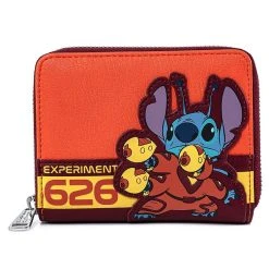 Spirit Halloween Loungefly Experiment 626 Zip Wallet - Lilo & Stitch