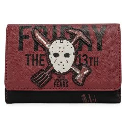 Spirit Halloween Loungefly Friday the 13th Snap Wallet