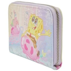 Spirit Halloween Loungefly Pastel Jellyfish Zip Wallet - SpongeBob SquarePants 9 Spirit Halloween Loungefly Pastel Jellyfish Zip Wallet - SpongeBob SquarePants -Cheap Trick Or Treat Hub Store 03915691 d