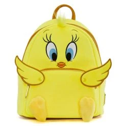 Spirit Halloween Loungefly Tweety Plush Mini Backpack - Looney Tunes