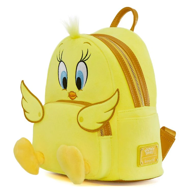 Spirit Halloween Loungefly Tweety Plush Mini Backpack - Looney Tunes 2 Spirit Halloween Loungefly Tweety Plush Mini Backpack - Looney Tunes - Image 2
