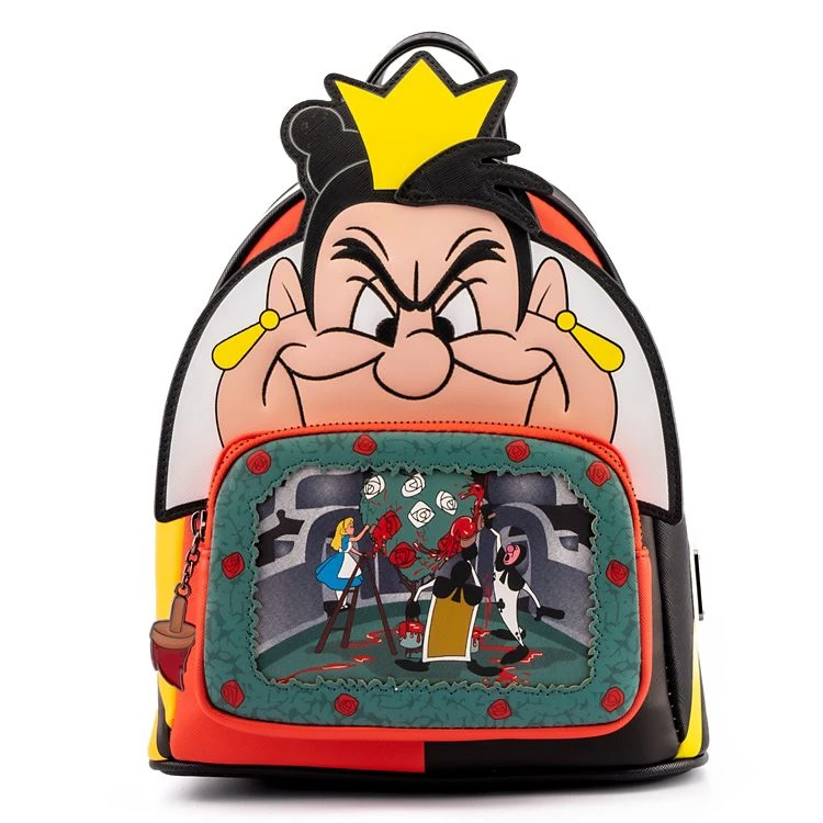 Spirit Halloween Loungefly Queen of Hearts Mini Backpack - Disney 1 Spirit Halloween Loungefly Queen of Hearts Mini Backpack - Disney
