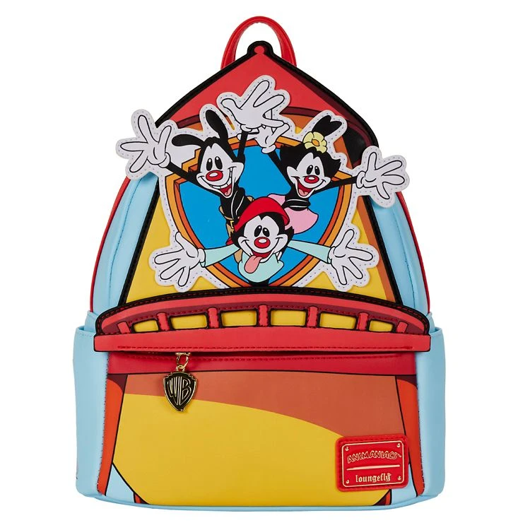 Spirit Halloween Loungefly Animaniacs WB Water Tower Mini Backpack 1 Spirit Halloween Loungefly Animaniacs WB Water Tower Mini Backpack
