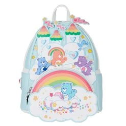 Spirit Halloween Loungefly Care Bears Care-A-Lot Castle Mini Backpack