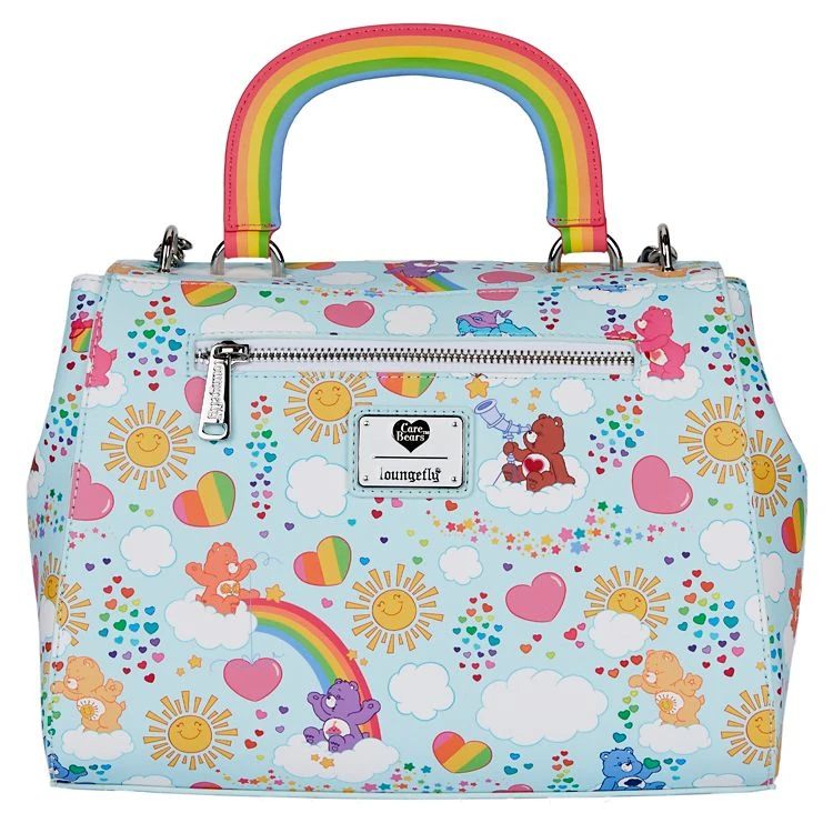 Spirit Halloween Loungefly Care Bears Rainbow Crossbody Bag 4 Spirit Halloween Loungefly Care Bears Rainbow Crossbody Bag - Image 4
