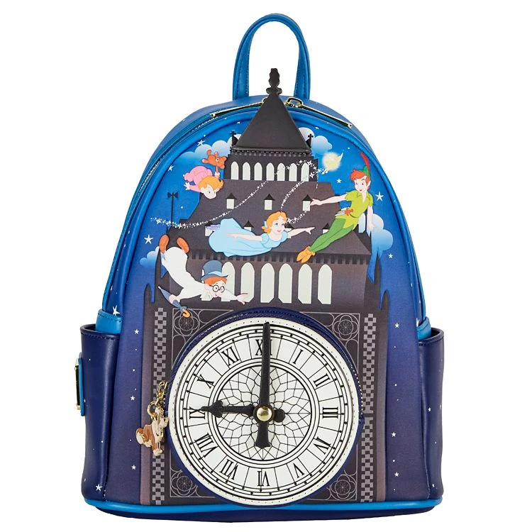 Spirit Halloween Loungefly Glow in the Dark Peter Pan Clock Mini Backpack - Disney 1 Spirit Halloween Loungefly Glow in the Dark Peter Pan Clock Mini Backpack - Disney