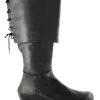 Spirit Halloween Black Pirate Boots