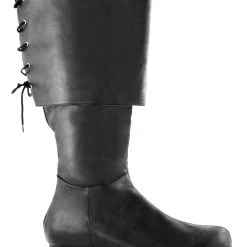 Spirit Halloween Black Pirate Boots