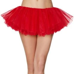 Spirit Halloween Red Organza Tutu