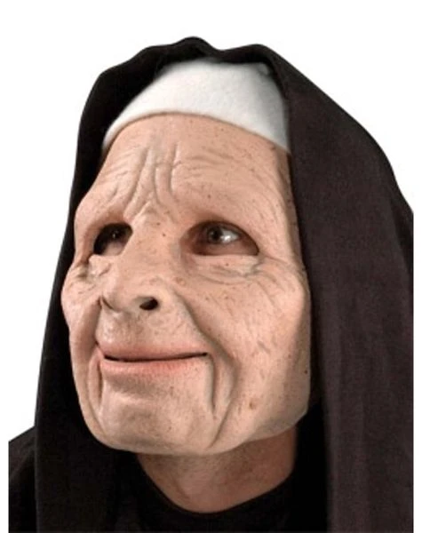 Spirit Halloween Nun for You Full Mask 1 Spirit Halloween Nun for You Full Mask