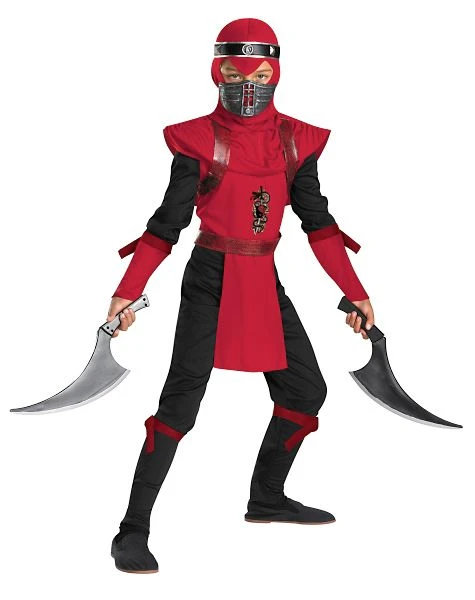 Spirit Halloween Kids Red Viper Ninja Costume 1 Spirit Halloween Kids Red Viper Ninja Costume
