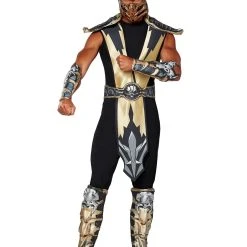 Spirit Halloween Adult Scorpion Costume - Mortal Kombat