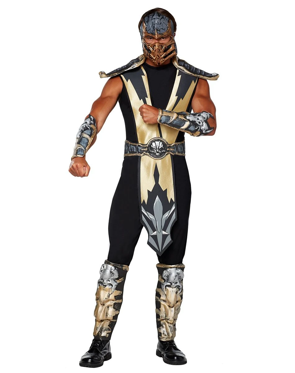Spirit Halloween Adult Scorpion Costume - Mortal Kombat 1 Spirit Halloween Adult Scorpion Costume - Mortal Kombat