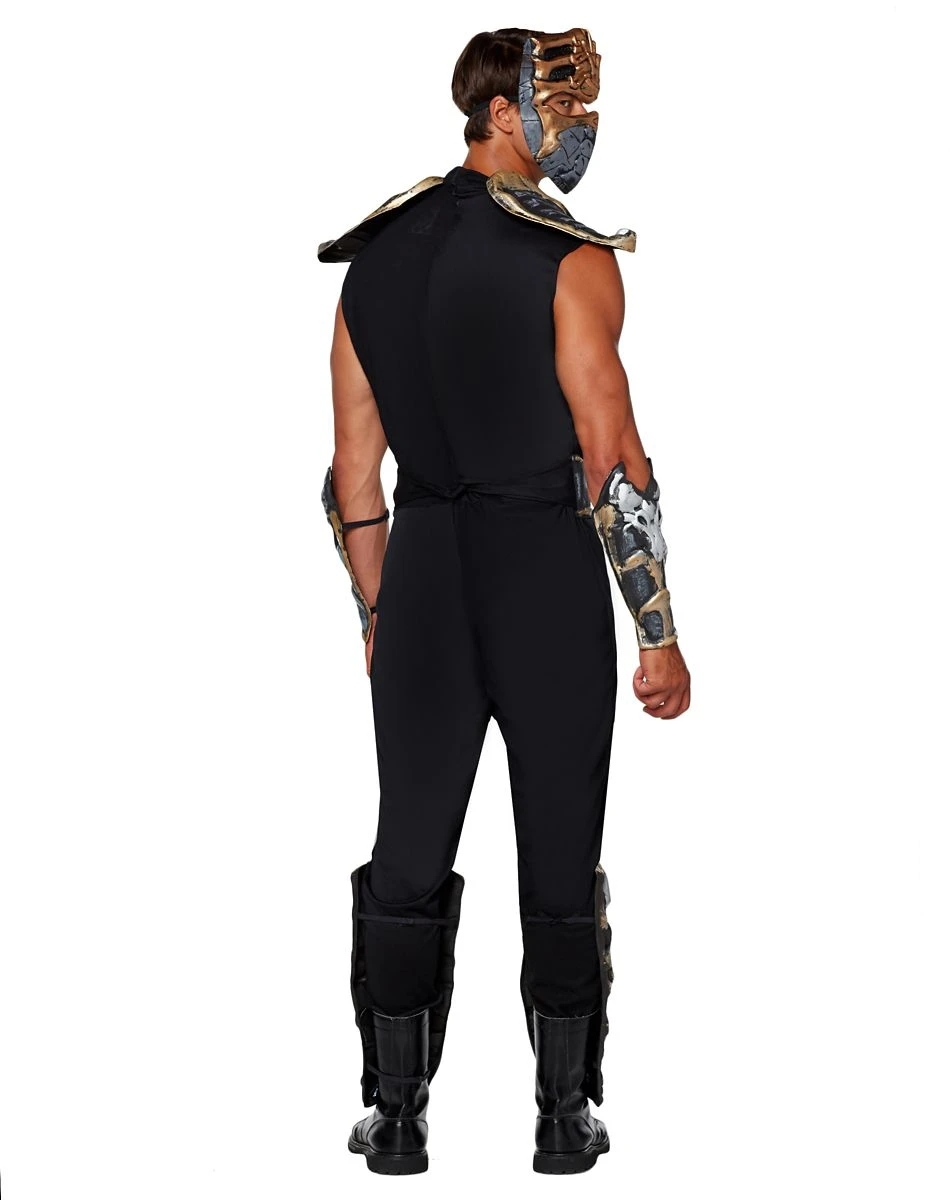 Spirit Halloween Adult Scorpion Costume - Mortal Kombat 2 Spirit Halloween Adult Scorpion Costume - Mortal Kombat - Image 2