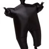 Spirit Halloween Adult Black Blimpz Inflatable Costume