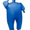 Spirit Halloween Adult Blue Blimpz Inflatable Costume