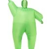 Spirit Halloween Kids Green Blimpz Inflatable Costume
