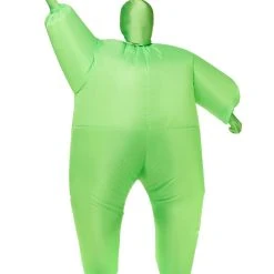 Spirit Halloween Kids Green Blimpz Inflatable Costume