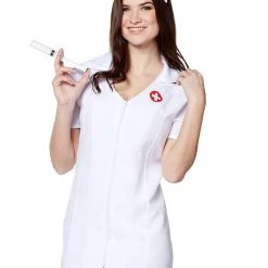 Spirit Halloween Adult Hot Flash Nurse Costume -Cheap Trick Or Treat Hub Store 07132756 c