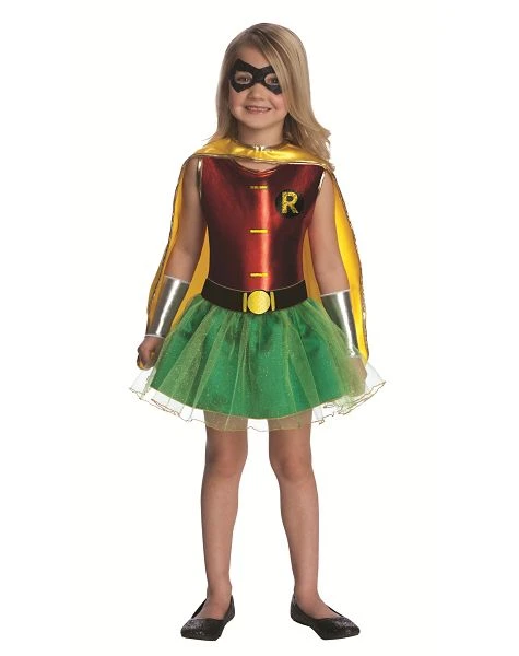 Spirit Halloween Kids Robin Tutu Costume - Batman 1 Spirit Halloween Kids Robin Tutu Costume - Batman