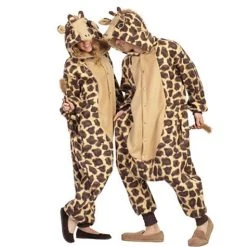 Spirit Halloween Adult Giraffe Union Suit