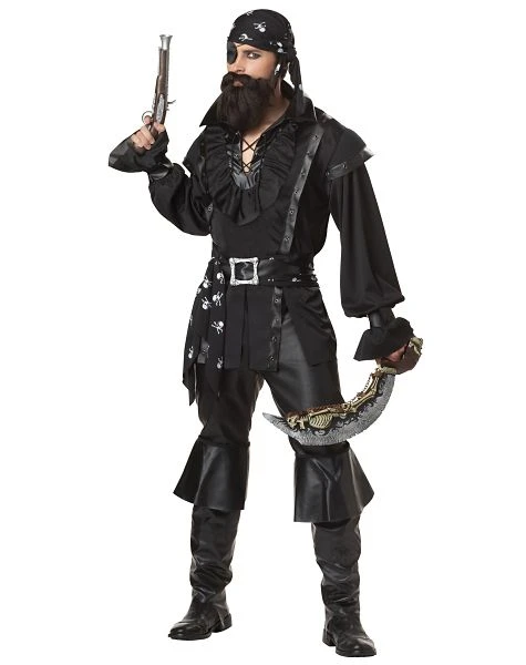 Spirit Halloween Adult Plundering Pirate Costume 1 Spirit Halloween Adult Plundering Pirate Costume