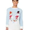 Spirit Halloween Snow Couple Ugly Christmas Sweater