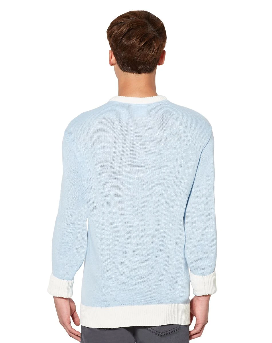 Spirit Halloween Snow Couple Ugly Christmas Sweater 2 Spirit Halloween Snow Couple Ugly Christmas Sweater - Image 2